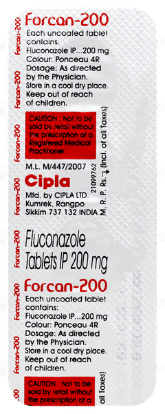 Forcan 200 Tablet 4