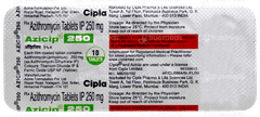 Azicip 250 Tablet 10 Azicip 250 Tablet 10