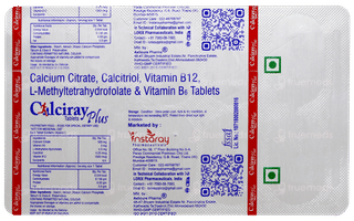 Calciray Plus Tablet 10