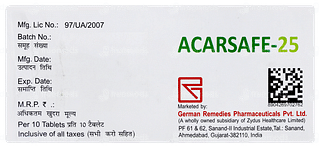 Acarsafe 25 Tablet 10