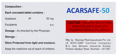 Acarsafe 50 Tablet 10