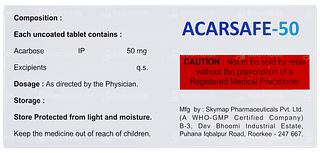 Acarsafe 50 Tablet 10