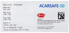 Acarsafe 50 Tablet 10