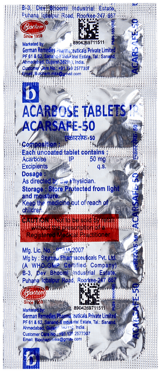 Acarsafe 50 Tablet 10