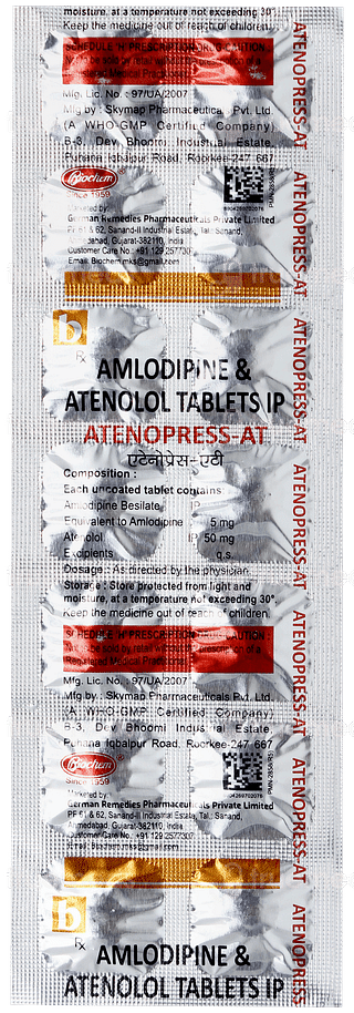 Atenopress At Tablet 14