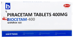 Biocetam 400 Tablet 10 Biocetam 400 Tablet 10