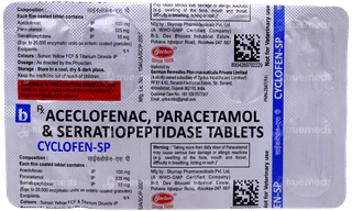 Cyclofen Sp Tablet 10