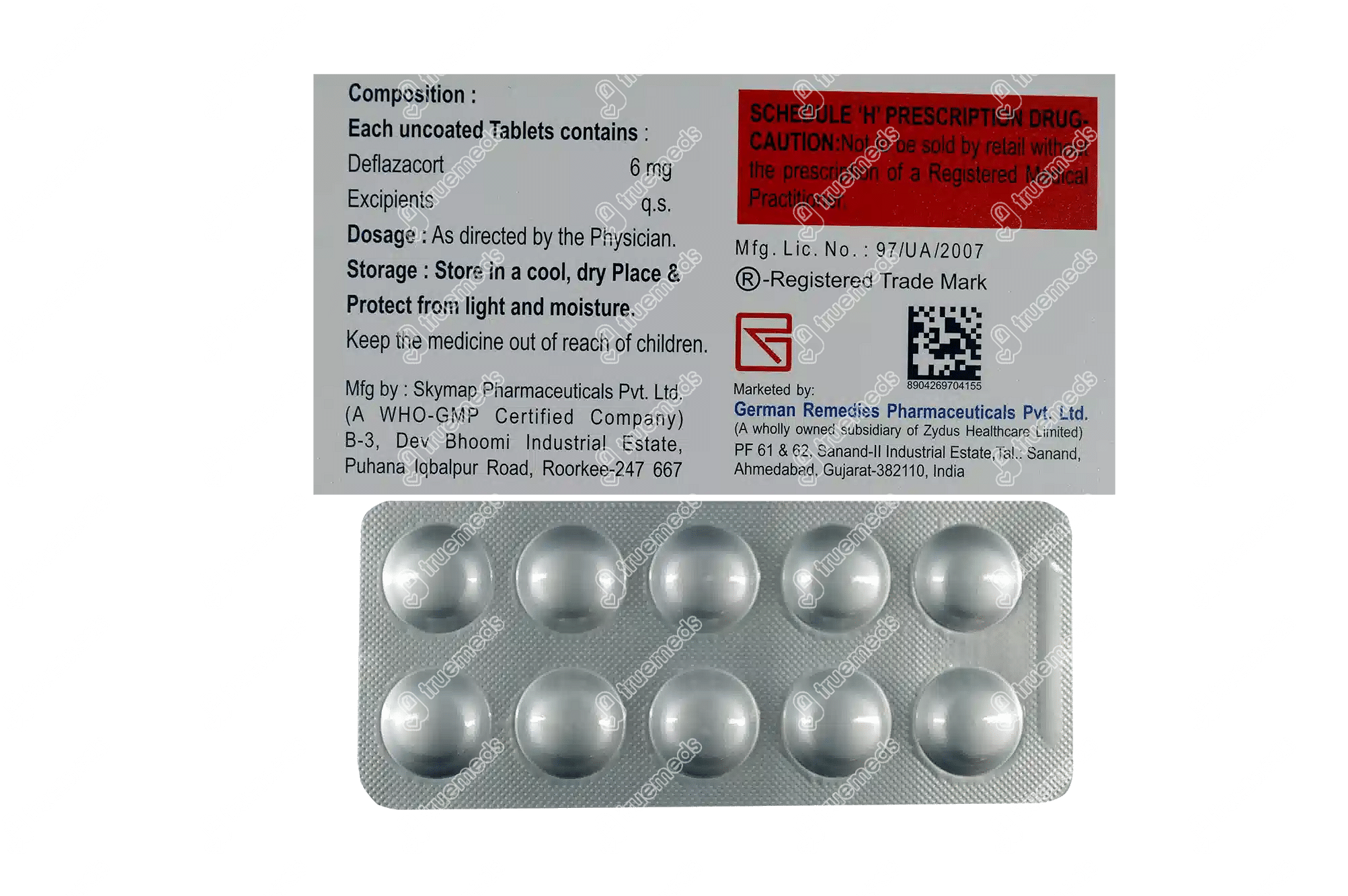 Defac 6 MG | Order Defac 6 MG Tablet Online at Truemeds