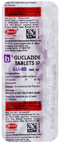 Gli 80 Tablet 10 Gli 80 Tablet 10