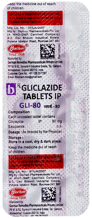 Gli 80 Tablet 10