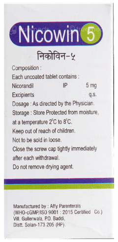Nicowin 5 Tablet 20 Nicowin 5 Tablet 20