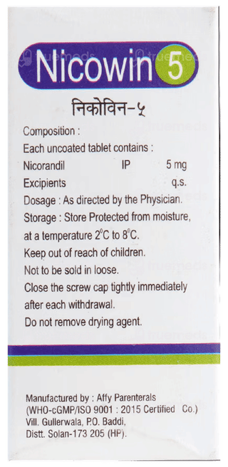 Nicowin 5 Tablet 20