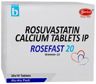 Rosefast 20 Tablet 10