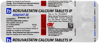 Rosefast 20 Tablet 10