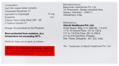 Abclopid 75 Tablet 15