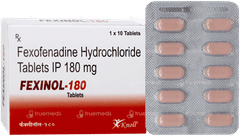 Fexinol 180 MG Tablet 10