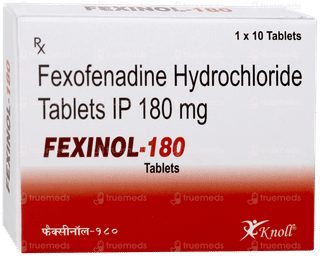 Fexinol 180 MG Tablet 10