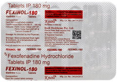 Fexinol 180 MG Tablet 10