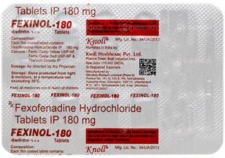 Fexinol 180 MG Tablet 10