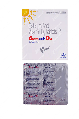 Gemcal D3 Tablet 15