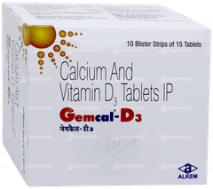 Gemcal D3 Tablet 15