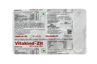 Vitakind Zit Tablet 10