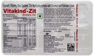 Vitakind Zit Tablet 10