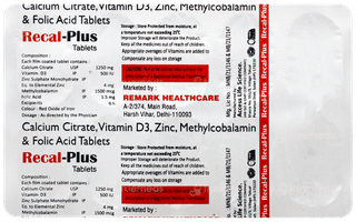Recal Plus Tablet 10