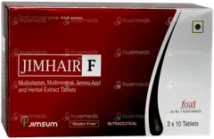 Jimhair F Tablet 10
