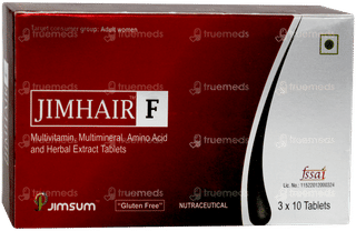 Jimhair F Tablet 10