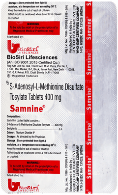 Samnine Tablet 10 Samnine Tablet 10