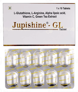10 g l-glutathione dose Jupishine Gl Tablet - Uses, Side Effects, Dosage, Price Flavor:Blueberry