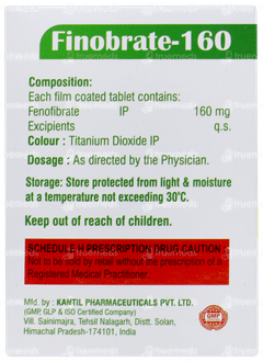 Finobrate 160 Tablet 10