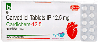 Cardichem 12.5 Tablet 10