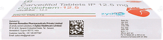 Cardichem 12.5 Tablet 10