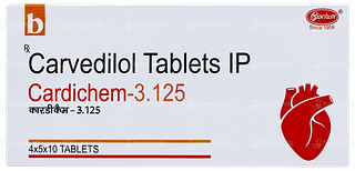 Cardichem 3.125 Tablet 10