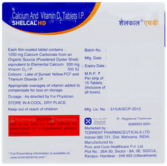 Shelcal Hd Tablet 15