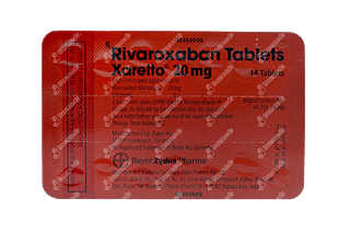 Xarelto 20mg Tablet 14