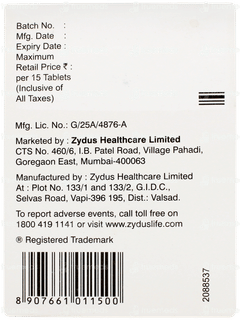 Vinglyn M 500 Tablet 15 Vinglyn M 500 Tablet 15