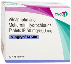 Vinglyn M 500 Tablet 15 Vinglyn M 500 Tablet 15