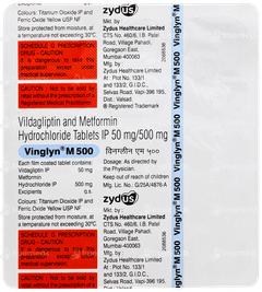 Vinglyn M 500 Tablet 15 Vinglyn M 500 Tablet 15