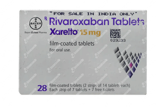 Xarelto 15mg Tablet 14