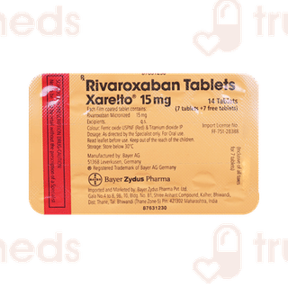 Xarelto 15Mg Tablet 14