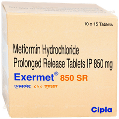 Exermet 850 Sr Tablet 15