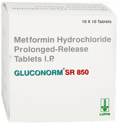 Gluconorm Sr 850 Tablet 10