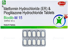 Biodib M 15 Tablet 10