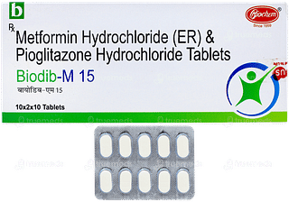 Biodib M 15 Tablet 10