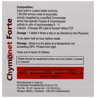 Chymonet Forte Tablet 20