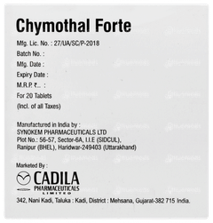 Chymothal Forte Tablet 20 Chymothal Forte Tablet 20