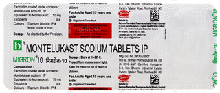 Migron 10 Tablet 10